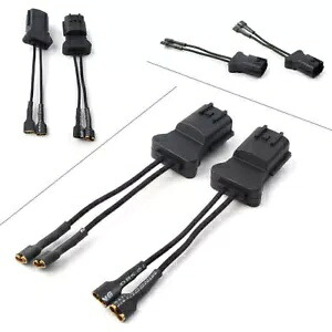 2 x プラスチック車ホーンスピーカーアダプターハーネス編組メスヒュンダイ用- 2 x Plastic Car Horn Speaker Adapter Harness Braided Female for Hyundai- 【並行輸入品】