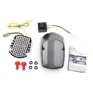 Honda Shadow Ace 750 & Aero Sabre オートバイ用統合インジケーター LED テールライト- Integrated Indicator LED Tail Light for Honda Shadow Ace 750 & Aero Sabre Motorcycle- 【並行輸入品】