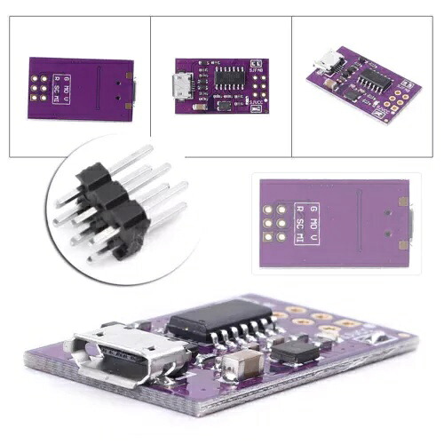 1PC マイクロ USB Tiny AVR ISP 5V ATtiny44 USB TinyISP プログラミングモジュール Arduino 用- 1PC Micro USB Tiny AVR ISP 5V ATtiny44 USB TinyISP Programming Module for Arduino- 【並行輸入品】
