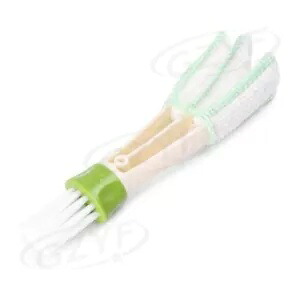 エアコン吹き出し口双頭車クリーニングブラシ屋内多機能- Air Conditioning Outlet Double Head Car Cleaning Brush Indoor Multi-Function- 【並行輸入品】