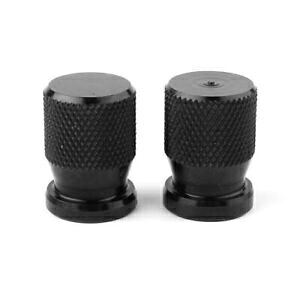 車オートバイタイヤエアバルブキャップステムキャップオートバイユニバーサルブラック- For car motorcycle tire air valve caps stem cap motorcycle universal black- 【並行輸入品】