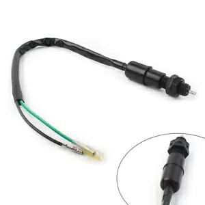ホンダヤマハATV用スプリングエンジン付きユニバーサルリアブレーキライトスイッチ- Universal rear brake light switch with spring engine for Honda Yamaha ATV- 【並行輸入品】