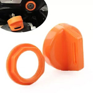 ポラリス RZR XP 800-1000 レンジャー スポーツマン オレンジ用イグニッション キー カバー キャップ- Ignition key cover cap for Polaris RZR XP 800-1000 Ranger Sportsman orange- 【並行輸入品】