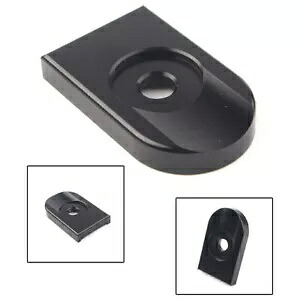ハーレースポーツスター用リアシートスクリュータブボタンカバースペーサーブラック- Rear seat screw tab button cover spacer black for Harley Sportster- 【並行輸入品】