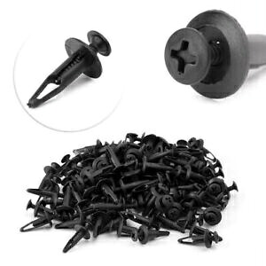 車のプラスチックプッシュタイプスタッド取付バンパーピンクリップフォード 100 個- Car Plastic Push Type Stud Mounting Bumper Pin Clips For Ford 100PCS- 【並行輸入品】