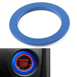 エンジンスタートストップボタンリングトリム ホンダシビック10用。2016-2021世代- Engine Start Stop Button Ring Trim for Honda Civic 10. 2016-2021 Generation- 【並行輸入品】