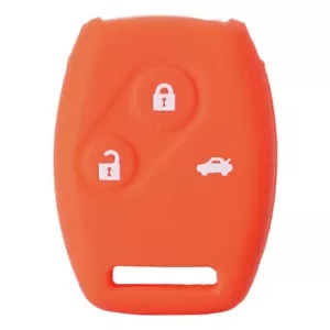 ホンダ シビック アコード CR-V オデッセイ用 キーケース ケースカバー オレンジ- Key Case Case Cover Orange for Honda Civic Accord CR-V ODYSSEY- 【並行輸入品】