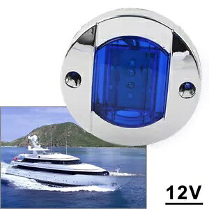 ラウンド 12V LED サイドマーカー トレーラー ライトブルー ランプ トラック トレーラー RV ボート用- Round 12V LED Side Marker Trailer Light Blue Lamp for Truck Trailer RV Boat- 【並行輸入品】 30,745円