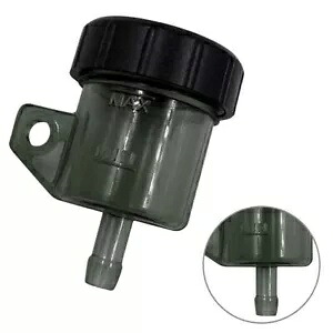 フロントブレーキ液コンテナブレーキシリンダーオイルカップブラックオートバイ- Front Brake Fluid Container Brake Cylinder Oil Cup Black Motorcycle- 【並行輸入品】