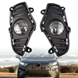 フロントフォグランプ トヨタ RAV4 2018 2019 LE XLE Hybird XSE 1 セット- Front fog lights for Toyota RAV4 2018 2019 LE XLE Hybird XSE 1 set- 【並行輸入品】