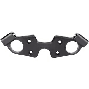 フロントフォークブリッジクランプクランプ スズキ ハヤブサ GSXR1300 1999-20 ブラック- Front Fork Bridge Clamp Clamp for Suzuki Hayabusa GSXR1300 1999-20 Black- 【並行輸入品】