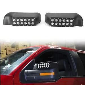 フォード F-150 トラック オフロード 2009-14 用インジケーター付き LED ミラー- LED Mirror with Indicator for Ford F-150 Truck Off Road 2009-14- 【並行輸入品】 42,185円