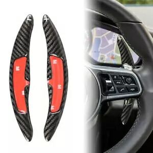 シフトロッカーエクステンションカーボンファイバーカーボンポルシェ 911 991 718 PDK- Shift rockers extension carbon fiber carbon for Porsche 911 991 718 PDK- 【並行輸入品】