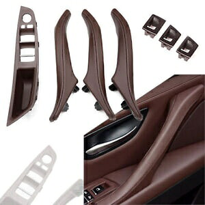 ドアトリム引きハンドルレザー 7 シリーズモカ BMW 5 シリーズ F10 F11 F18- Door trim pulling handle leather 7 Series Mocha for BMW 5 Series F10 F11 F18- 【並行輸入品】