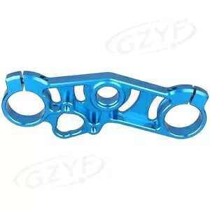 トップ フォーク ブリッジ M スズキ GSXR600/750 2006-2009 & GSXR1000 2007-08 ブルー- Top Fork Bridge M for Suzuki GSXR600/750 2006-2009 & GSXR1000 2007-08 Blue- 【並行輸入品】