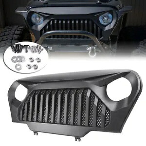 フロントグリル ラジエーター グリル グリル ブラック ジープラングラー 1997-2006 年用- Front Grills Radiator Grill Grill Black for Jeep Wrangler YEAR 1997-2006- 【並行輸入品】