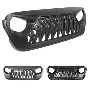 ラジエーター グリル フロントギル ジープラングラー JL アンリミテッド 2/4 ドア 18-19 用- Radiator Grill Frontgill Gill for Jeep Wrangler JL Unlimited 2/4 Door 18-19- 【並行輸入品】