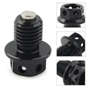 オイルドレンネジネジ M12xP1.5 ホンダ CRF/XR/Z50 CR80/125 XR100 黒- Oil drain screw screw M12xP1.5 for Honda CRF/XR/Z50 CR80/125 XR100 black- 【並行輸入品】