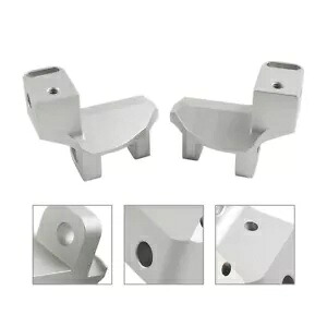 モーターライダーフットペグフロントフットペグ下降キットシルバー BMW R1200RT 2013用 Motor Rider Foot Pegs Front Footpeg Lowering Kit Silver Fit For BMW R1200RT 2013 【並行輸入品】