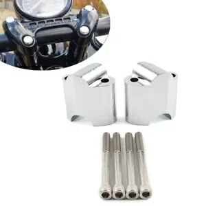 ライズ ハンドルバー ライザー マウント エクステンション キット 2インチ ハーレー スポーツスター 48 XL1200X に適合 Rise Handlebar Risers Mount Extension Kit 2'' Fit Harley Sportster 48 XL1200X 【並行輸入品】