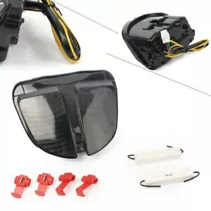 LED リアテールライトランプターンシグナルインジケーター適合スズキ GSXR 600 750 2005-2007 LED Rear Tail Light Lamp Turn Signal Indicator Fit SUZUKI GSXR 600 750 2005-2007 【並行輸入品】