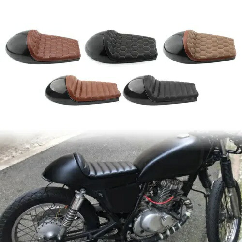 ユニバーサルカフェレーサーシートレトロシートパンベースヴィンテージクッションスクランブラーサドル Universal Cafe Racer Seat Retro Seat Pan Base Vintage Cushion Scrambler Saddle 【並行輸入品】
