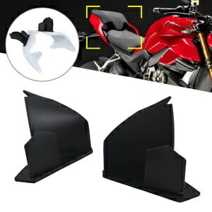 リアテールスポイラー固定翼フェアリングウイングレットフィットドゥカティパニガーレ V4S V4 2018-22 Rear Tail Spoiler Fixed Wing Fairing Winglet Fit DUCATI Panigale V4S V4 2018-22 【並行輸入品】