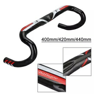 カーボンロードバイクハンドルバーレーシングドロップバー31.8*400-440ミリメートル自転車ハンドル Carbon Road Bike Handlebar Racing Drop Bar 31.8*400-440mm Bicycle Handle 【並行輸入品】