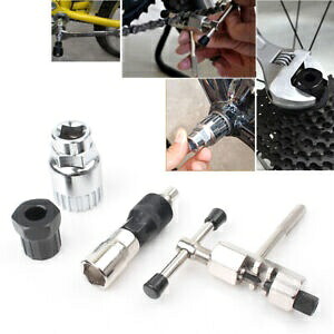 自転車クランクチェーン軸エクストラクター取り外し修理ツールキットマウンテンバイク MTB セット Bicycle Crank Chain Axis Extractor Removal Repair Tool Kit Mountain Bike MTB Set 【並行輸入品】