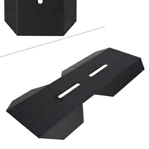 スーパー 73 S1 S2 RX 電動バイクダートバイク用ミドルフェンダーマッドガードカバー ブラック Middle Fender Mudguard Cover For Super 73 S1 S2 RX Electric Bike Dirt Bike Black 【並行輸入品】