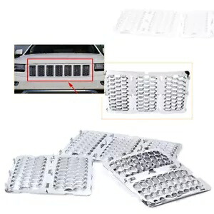 フロントグリルメッシュグリルインサートトリムクロームジープグランドチェロキー 2016-2019 18 Front Grille Mesh Grill Insert Trim Chrome for Jeep Grand Cherokee 2016-2019 18 【並行輸入品】 36,465円