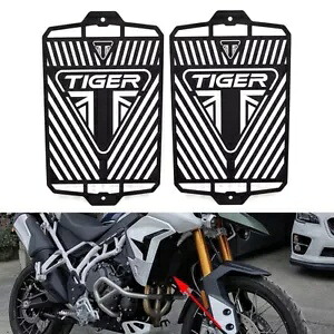 ラジエーター ガード グリル カバー フィット タイガー 900 ラリー GT タイガー 850 スポーツ 2020-22 ブラック Radiator Guard Grille Cover Fit Tiger 900 Rally GT Tiger 850 Sport 2020-22 Black 【並行輸入品】
