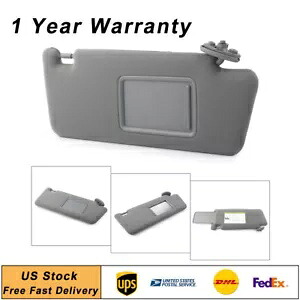 右助手席サンバイザー グレー トヨタ タコマ 05-12 ライトなし 74320-04181-B1 Right Passenger Sun Visor Gray for Toyota Tacoma 05-12 W/O Light 74320-04181-B1 【並行輸入品】