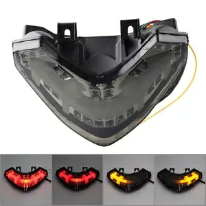 ターンシグナル ブレーキ テール ライト LED ドゥカティ ムルティストラーダ 1200 2010-2016 ブラックに適合 Turn Signal Brake Tail Light LED Fit for Ducati Multistrada 1200 2010-2016 Black 【並行輸入品】