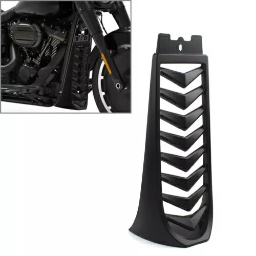 チンスポイラー下部ラジエーターカバーマットハーレーブレイクアウトソフテイルストリートボブ用 Chin Spoiler Lower Radiator Cover Matte For Harley Breakout Softail Street Bob 【並行輸入品】