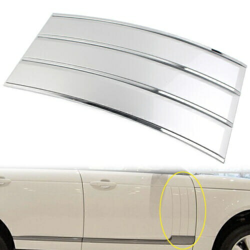 サイド ベント グリル フェンダー フレーム フィット ランドローバー レンジローバー 2013-17 シルバー 右 US Side Vent Grille Fender Frame Fit Land Rover Range Rover 2013-17 Silver Right US 【並行輸入品】