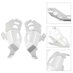 エンジンシリンダーヘッドガードプロテクターカバー BMW R1200 GS Adv 2013-17 シルバー Engine Cylinder Head Guards Protector Covers For BMW R1200 GS Adv 2013-17 Silver 【並行輸入品】