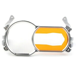 ヘッドライト レンズ プロテクター ガード カバー BMW R1200GS LC アドベンチャー シルバー + ゴールド Headlight Lens Protector Guard Cover For BMW R1200GS LC Adventure Silver+Gold 【並行輸入品】