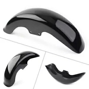 ABS フロントフェンダーマッドガードスプラッシュカバーハーレーソフテイルファットボーイ 2006-2017 に適合 ABS Front Fender Mudguard Splash Cover Fit For Harley Softail Fatboy 2006-2017 【並行輸入品】