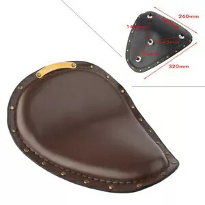 ソロ ドライバー シート ベースはハーレーダビッドソン ボバー チョッパー キュリアスに適合カスタム ブラウン Solo Driver Seat Base Fits Harley Davidson Bobber Chopper CuriousCustom Brown 【並行輸入品】 42,185円