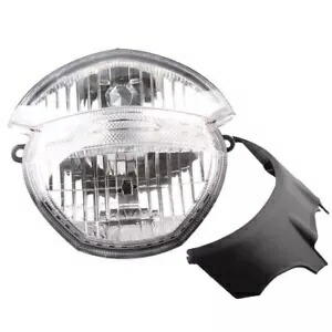 フロントヘッドライトヘッドランプ Ducati Monster 696 795 796 1100 S EVO 659 1000に適合 Front Headlight Head Lamp Fit for Ducati Monster 696 795 796 1100 S EVO 659 1000 【並行輸入品】