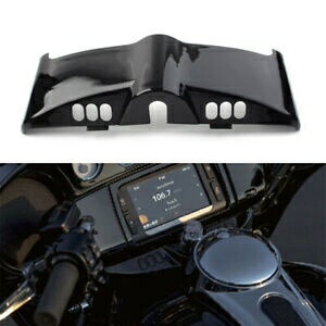 ブラックインナーフェアリングキャップカバー ハーレーツーリングストリートエレクトラグライド 2014-2019用 Black Inner Fairing Cap Cover For Harley Touring Street Electra Glide 2014-2019 【並行輸入品】