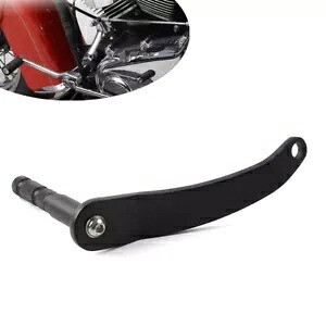 拡張シフター シフトロッド レバー アーム ブラック ハーレーダビッドソン FL ソフテイル 18-23 に適合 Extended Shifter Shift Rod Lever Arm Black Fit Harley Davidson FL Softail 18-23 【並行輸入品】