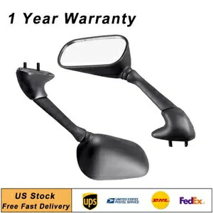 オートバイバックミラーサイドミラーヤマハ YZFR6 2001 2002 2003 YZF R6 Motorcycle Rearview Mirror Side Mirrors for Yamaha YZFR6 2001 2002 2003 YZF R6 【並行輸入品】