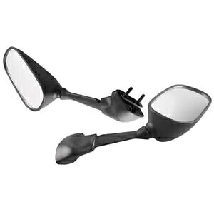 左右バックミラーキット ヤマハ YZF R6R R6 2006 2007 モーター用 Left & Right Rearview Side Mirrors Kit for Yamaha YZF R6R R6 2006 2007 Motor 【並行輸入品】