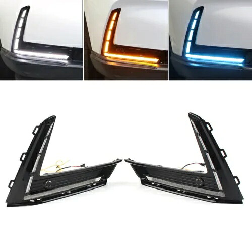 LED DRL デイタイムランニングライト ダイナミックターンシグナルランプ ホンダ CR-V CRV 23-24 に適合 LED DRL Daytime Running Light Dynamic Turn Signal Lamp Fit Honda CR-V CRV 23-24 【並行輸入品】