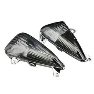 フロントターンシグナルライトスモークレンズカバーフィットホンダ CBF600S バラデロ 1000 2004-16 Front Turn Signal Light Smoke Lens Cover Fit Honda CBF600S Varadero 1000 2004-16 【並行輸入品】