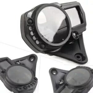 スズキ GSXR600 GSXR750 2006-2010 スピードメーターゲージケースカバーオートバイ Fit For Suzuki GSXR600 GSXR750 2006-2010 Speedometer Gauge Case Cover Motorcycle 【並行輸入品】