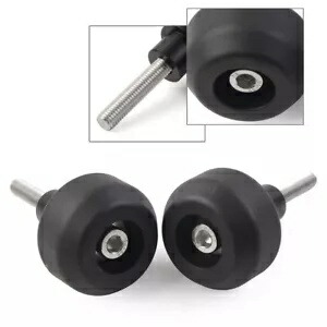 フレームスライダー保護クラッシュプロテクターパッドフィット BMW S1000RR 2019-2023 20 ブラック Frame Sliders Protection Crash Protector Pad Fit BMW S1000RR 2019-2023 20 Black 【並行輸入品】