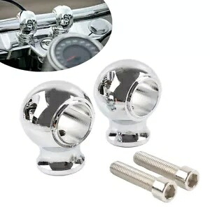 ファットハンドルバーライザークランプ 2 個 1.25 インチ ハーレーツーリングロードキングダイナファットボーイ用 Fat Handlebar Risers Clamp 2pcs 1.25'' For Harley Touring Road King Dyna Fat Boy 【並行輸入品】